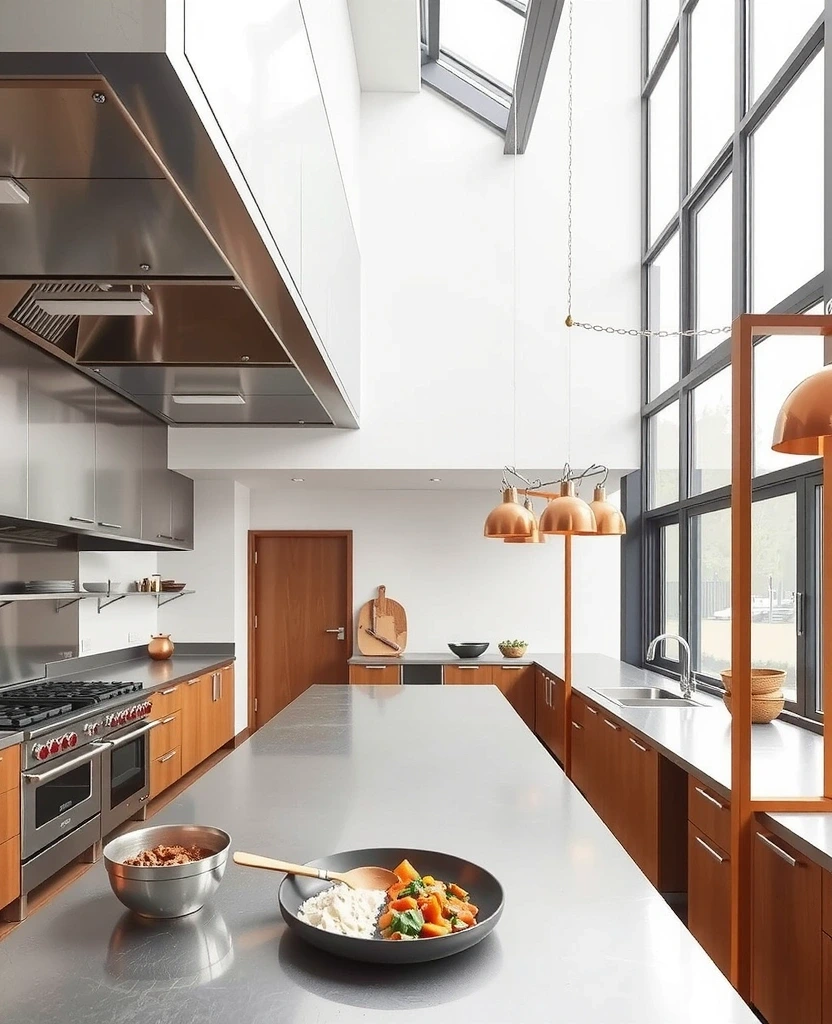 Moderni opetuskeittiö Helsinki