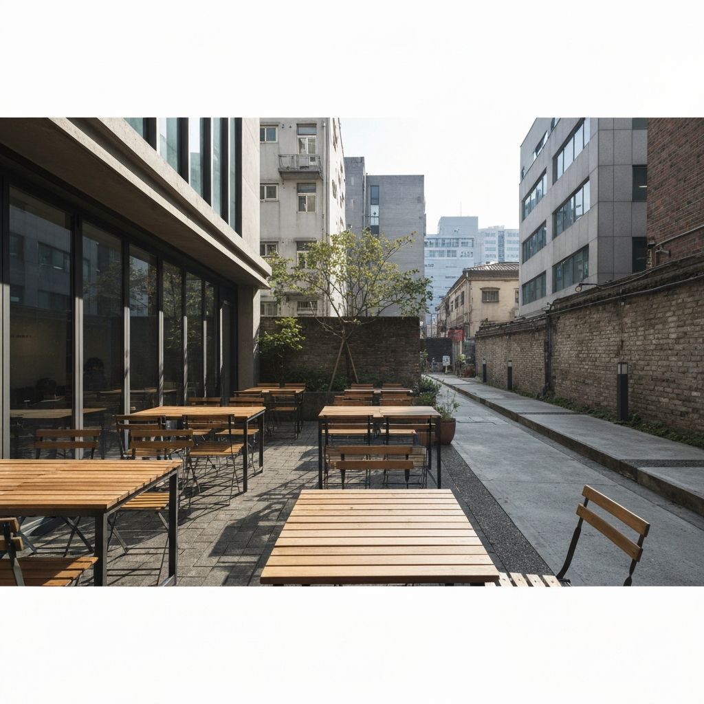 Kafé eller restaurang ute